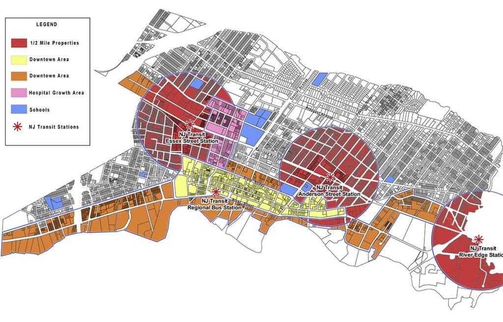 Hackensack Master Plan Reexamination DMR Architects