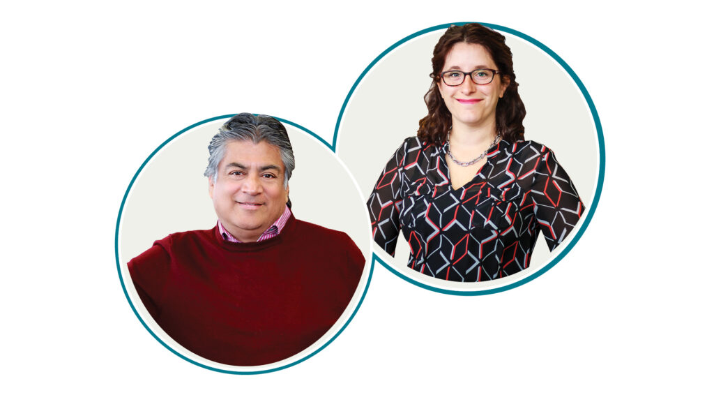 Fernando Robledo and Janet Pini